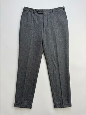 Canali Wool Slim Fit Dress Pants Men’s Size 30 Grey Made In Italy